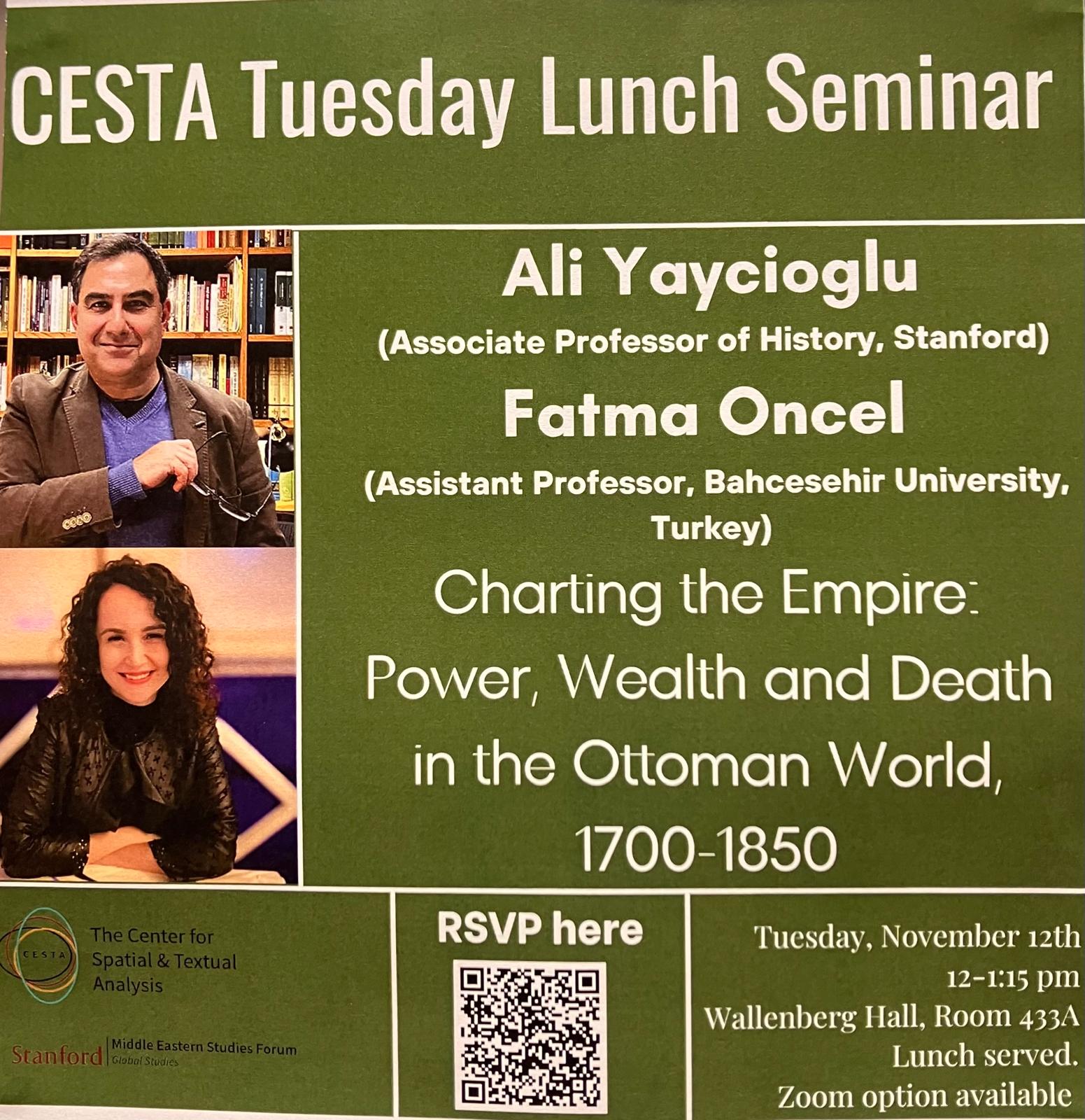 "Charting the Ottoman Empire" Ekibi, Stanford Üniversitesi’nde Sunum Yaptı